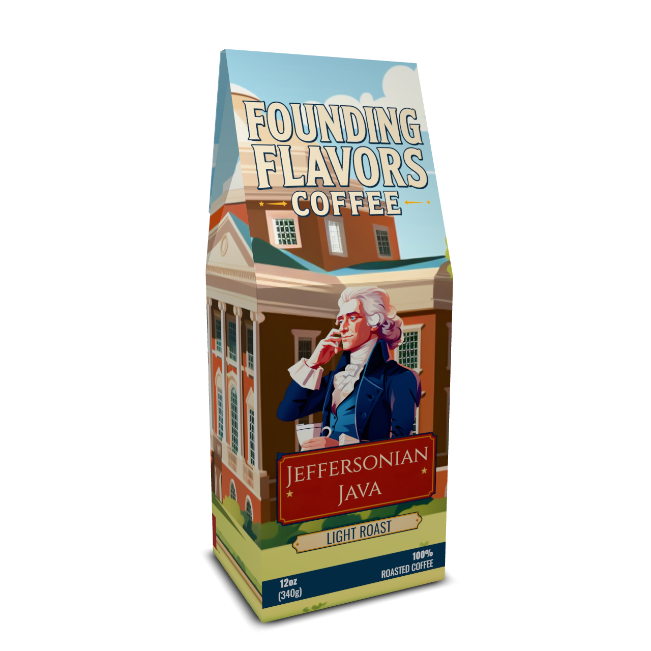 Jeffersonian Java Founding Flavors Coffee, the current top-selling product in this collection