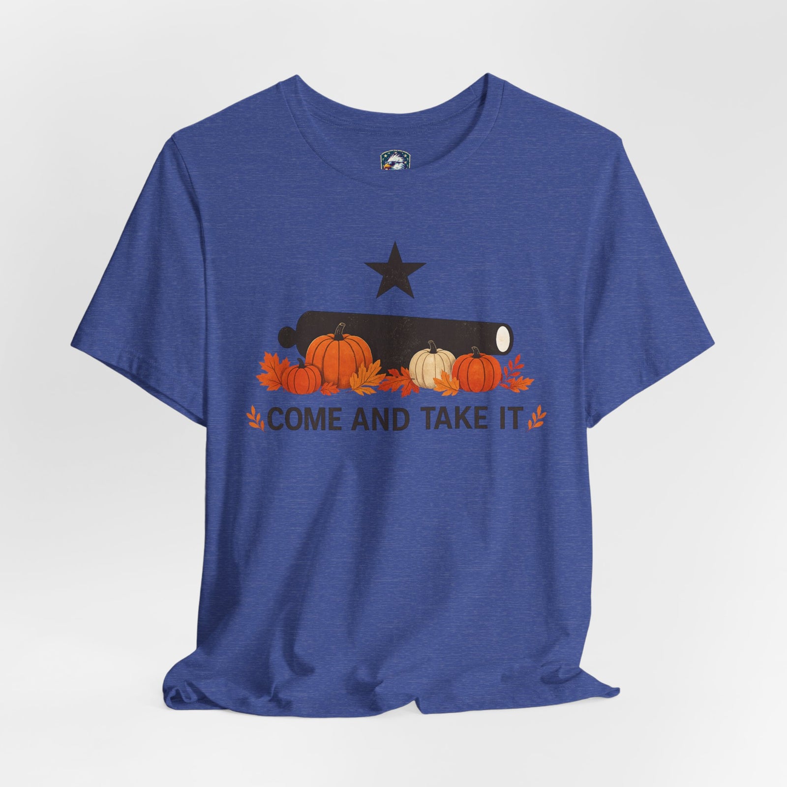 Come And Take It Pumpkin Cannon Tee — Fall Halloween Shirt - 4LibertyShop.com