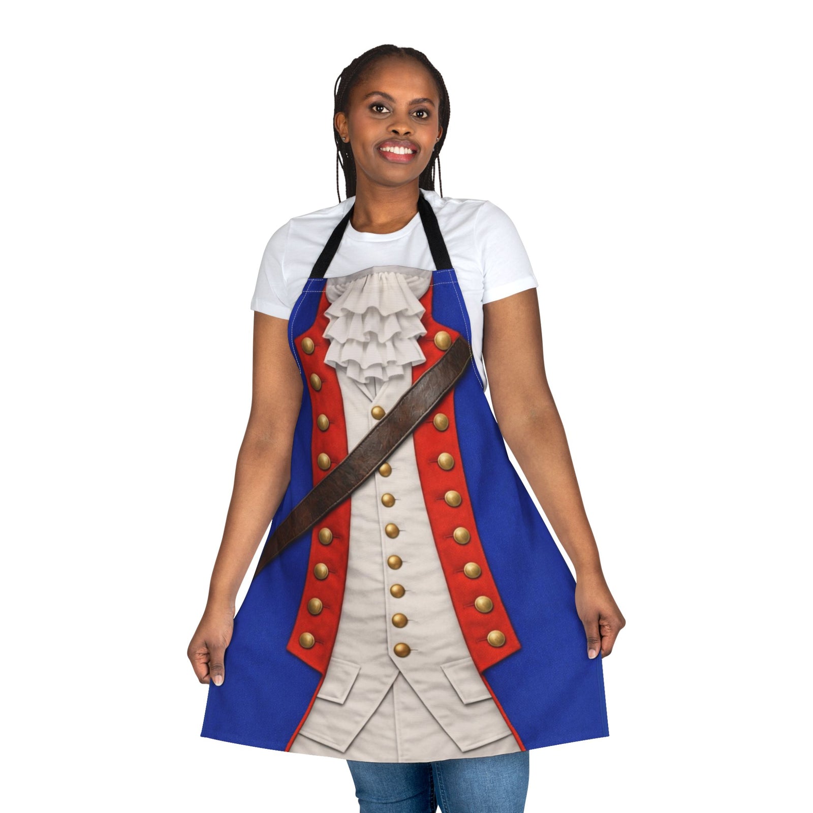 Colonial Soldier Costume Apron – Revolutionary War Kitchen Apron