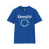 Liberty250 T-Shirt — Vintage Betsy Ross Star Circle Patriotic Tee