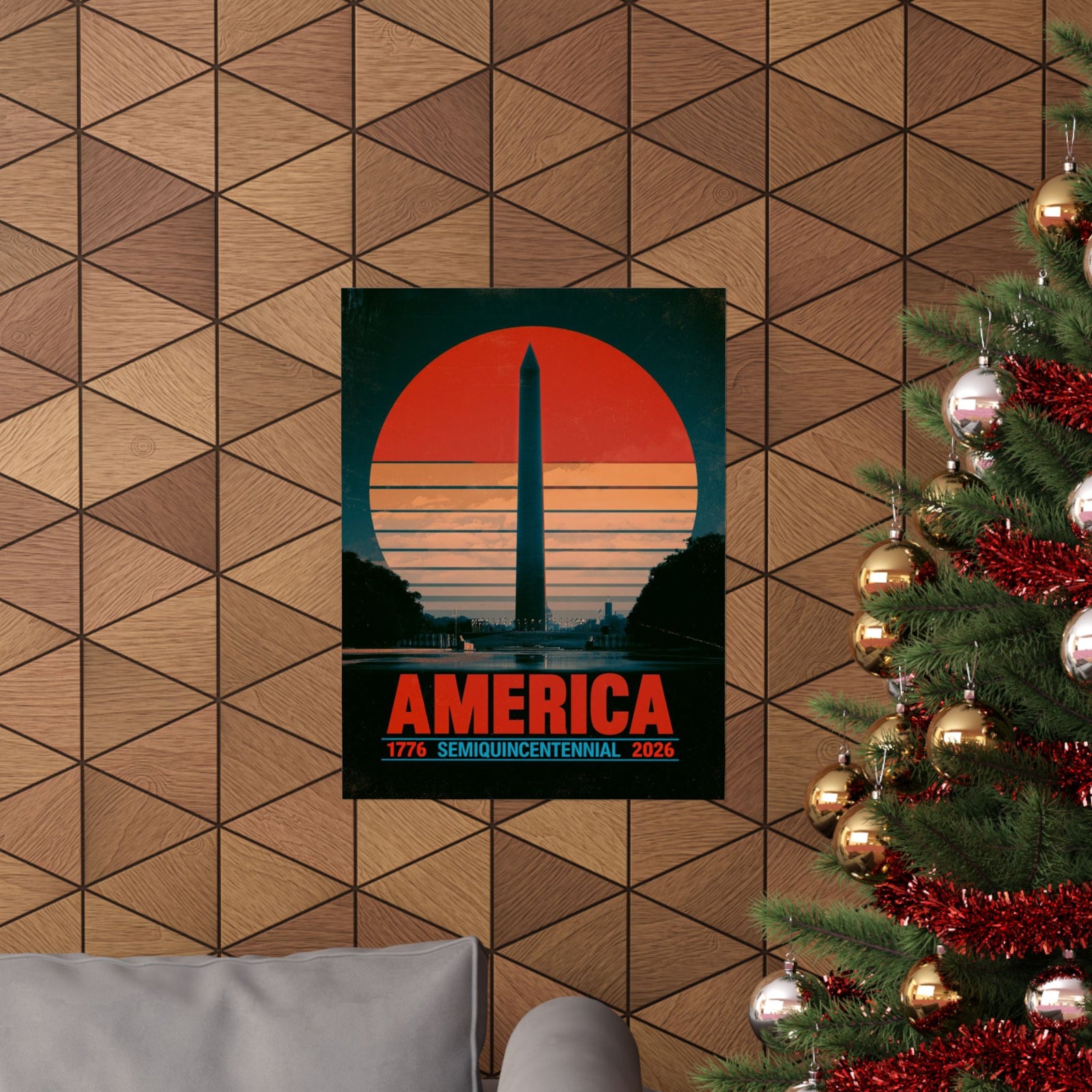 America 1776–2026 Semiquincentennial Poster