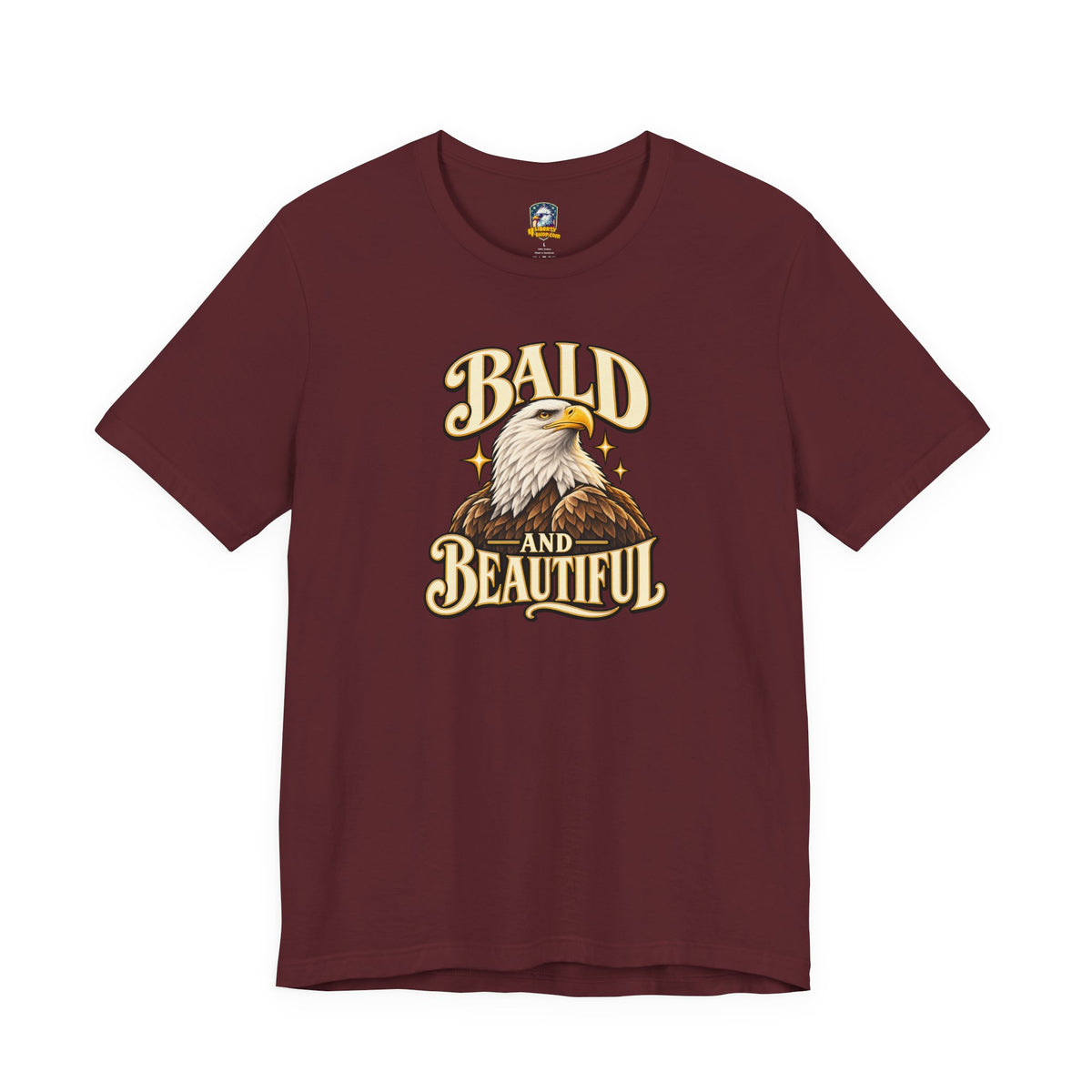 Bald and Beautiful Eagle T-Shirt - 4LibertyShop.com