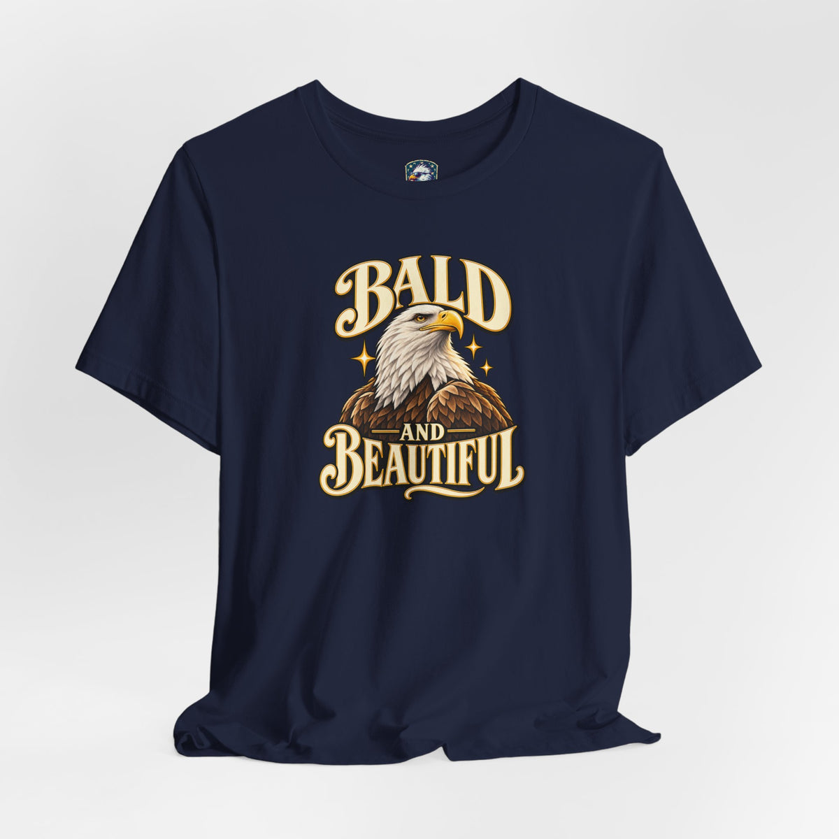 Bald and Beautiful Eagle T-Shirt - 4LibertyShop.com