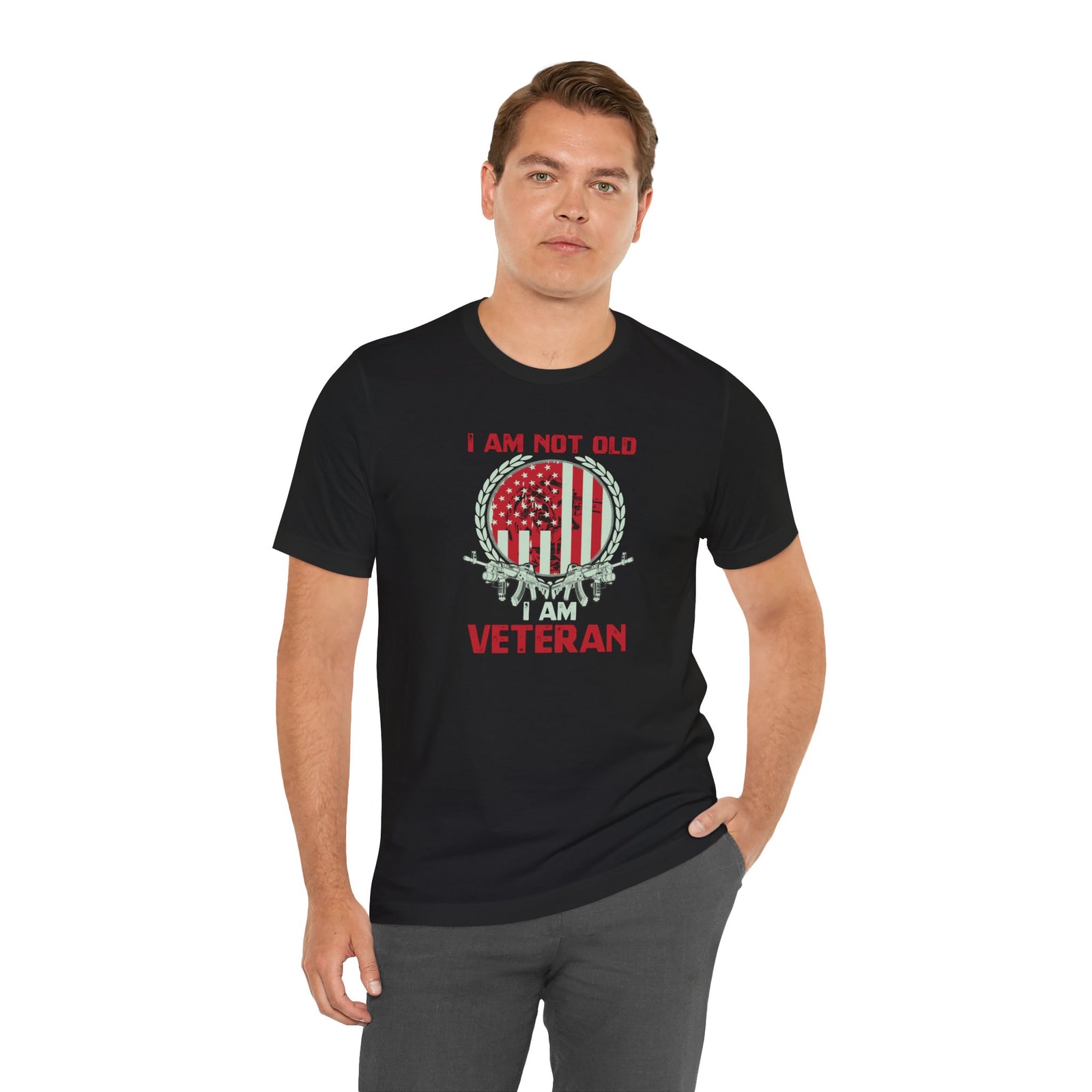 Walton & Johnson: I Am Not Old, I Am Veteran T-Shirt