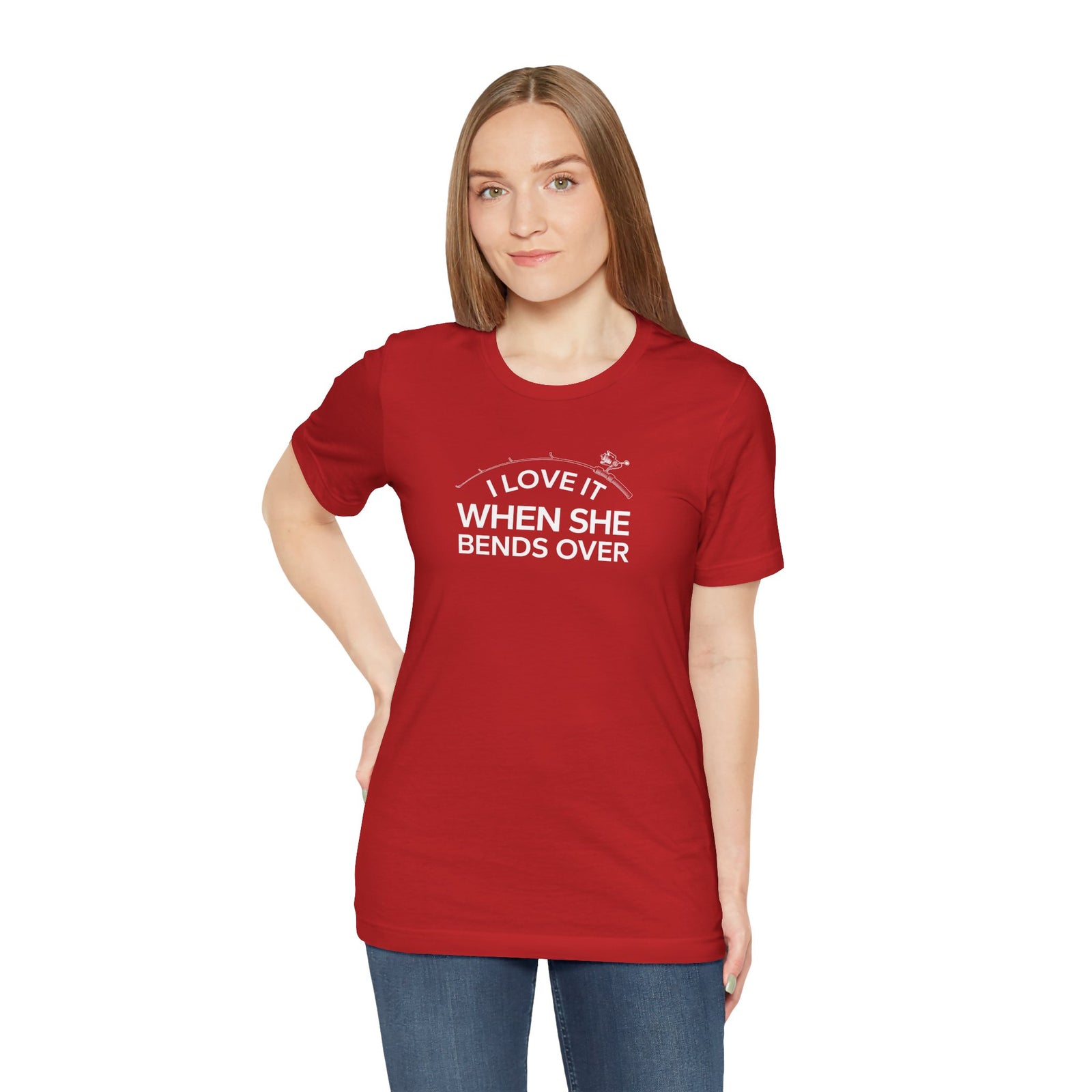 Walton & Johnson: Love It When She Bends Over T-Shirt