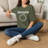 Liberty250 T-Shirt — Vintage Betsy Ross Star Circle Patriotic Tee