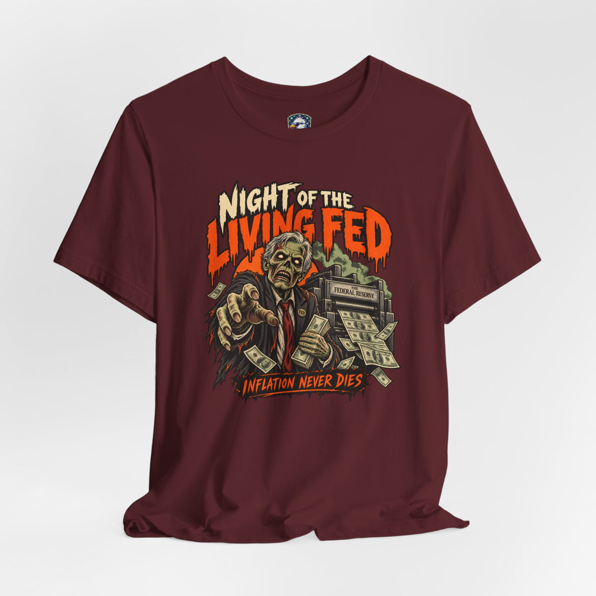 Night of the Living Fed Halloween T-Shirt - 4LibertyShop.com