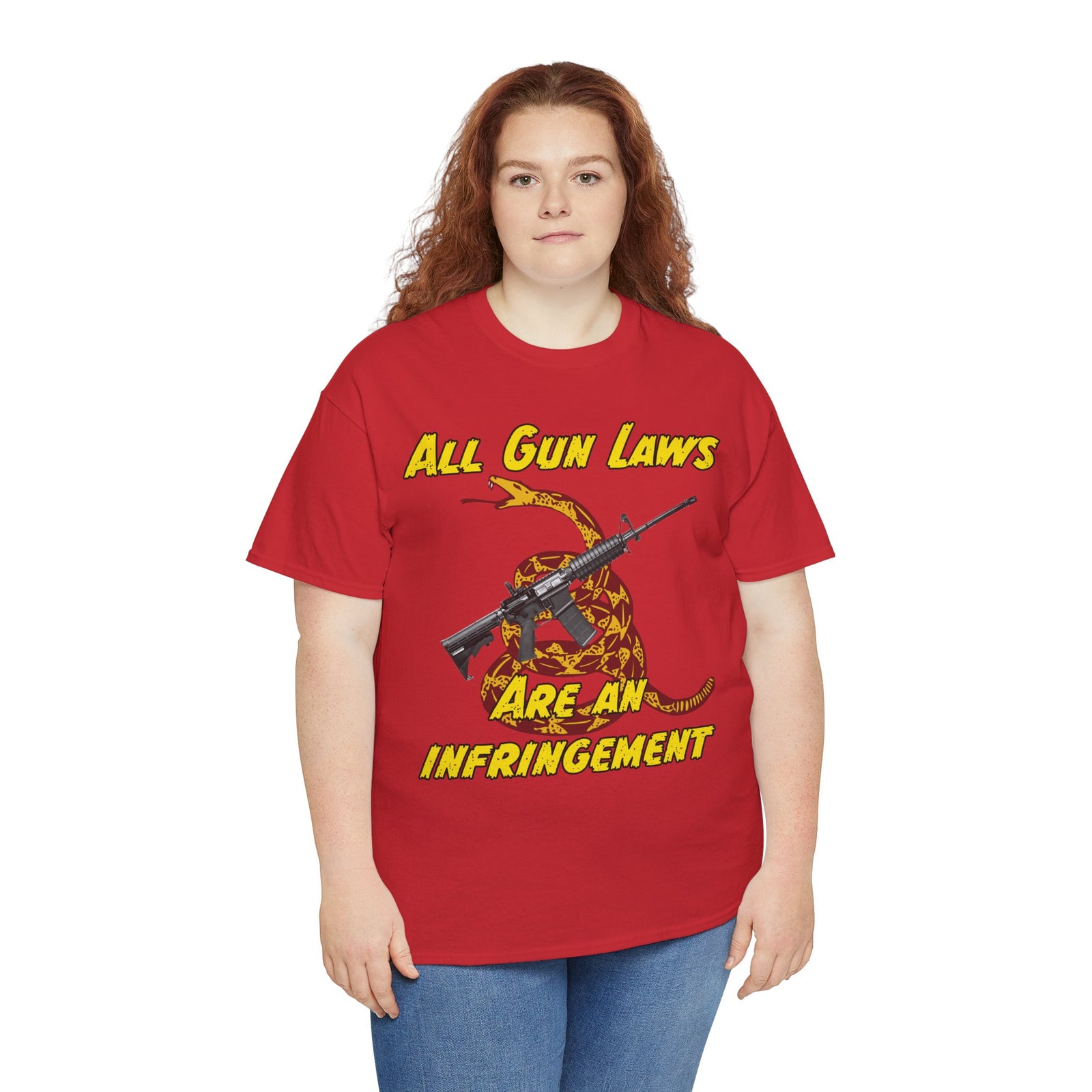 Judge Nap: All Gun Laws Are Infringements AR15 Gadsden T-Shirt