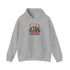 1776 Christmas Party Hoodie - Patriotic Santa Carolers Holiday Sweatshirt