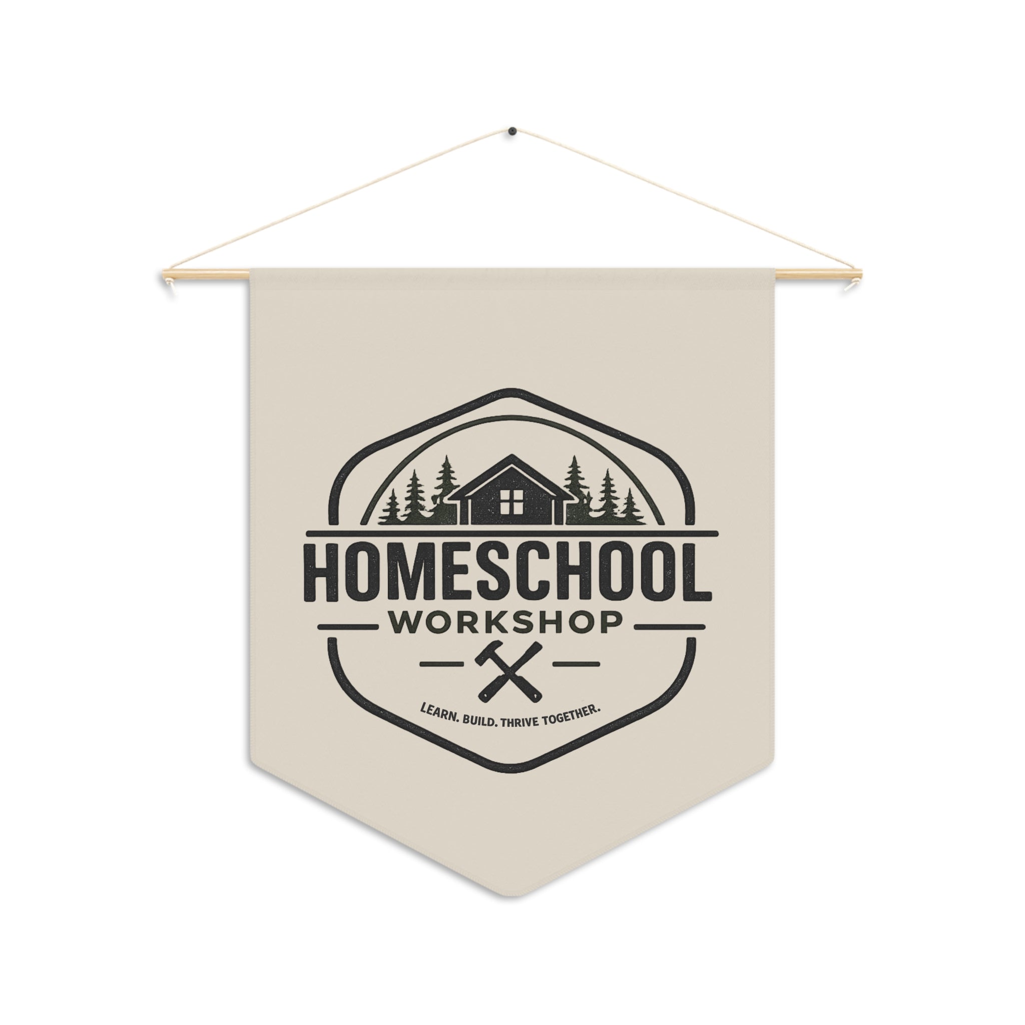 Homeschool Workshop: Workshop Pennant Banner