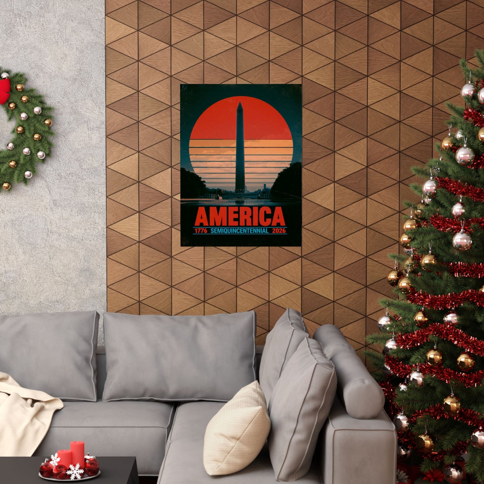 America 1776–2026 Semiquincentennial Poster