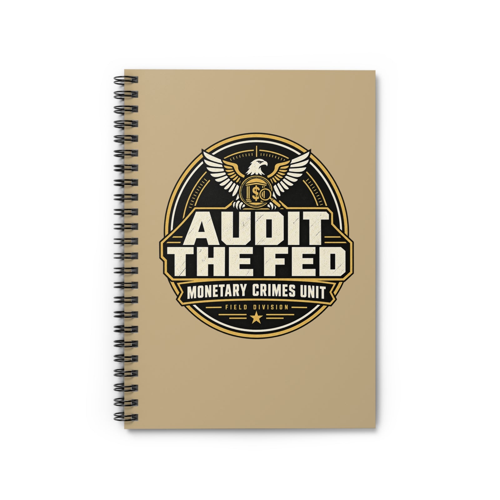 Audit the Fed Spiral Notebook - 4LibertyShop.com