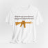 2nd Amendment Tee — "this is my emotional support amendment" Rifle Graphic T‑Shirt