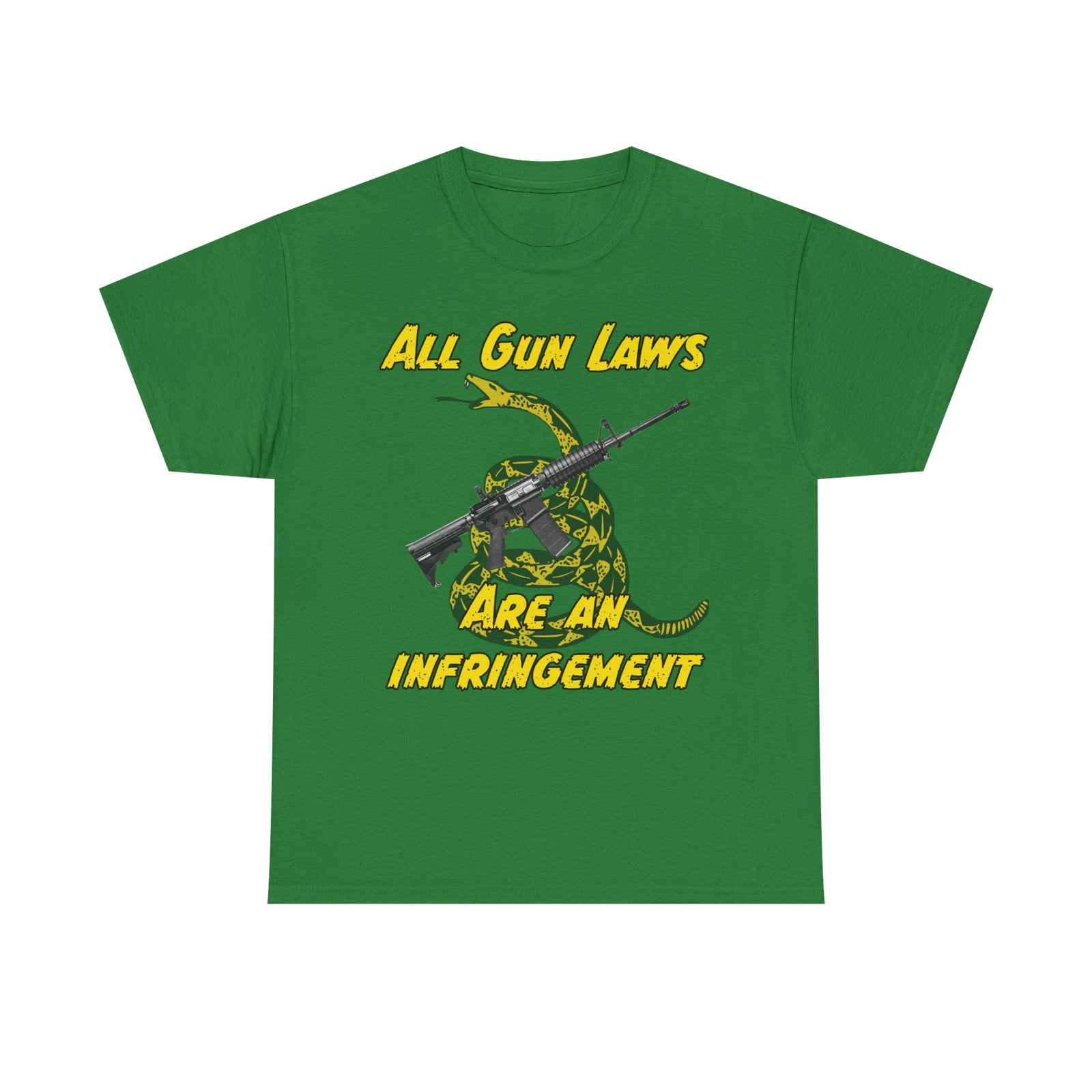Judge Nap: All Gun Laws Are Infringements AR15 Gadsden T-Shirt