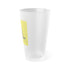Judge Nap: Don't Tread On Me Gadsden Frosted Pint Glass, 16oz