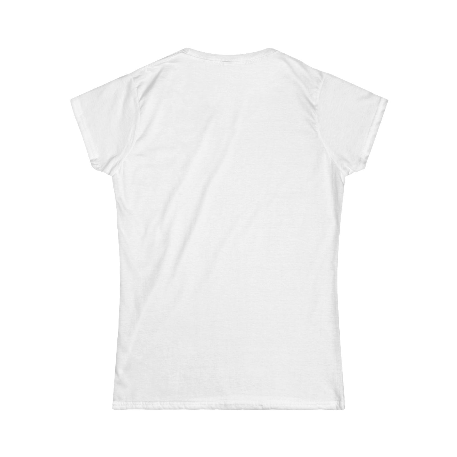 Patriotic Patchwork Mom T-Shirt — Women's Softstyle Tee