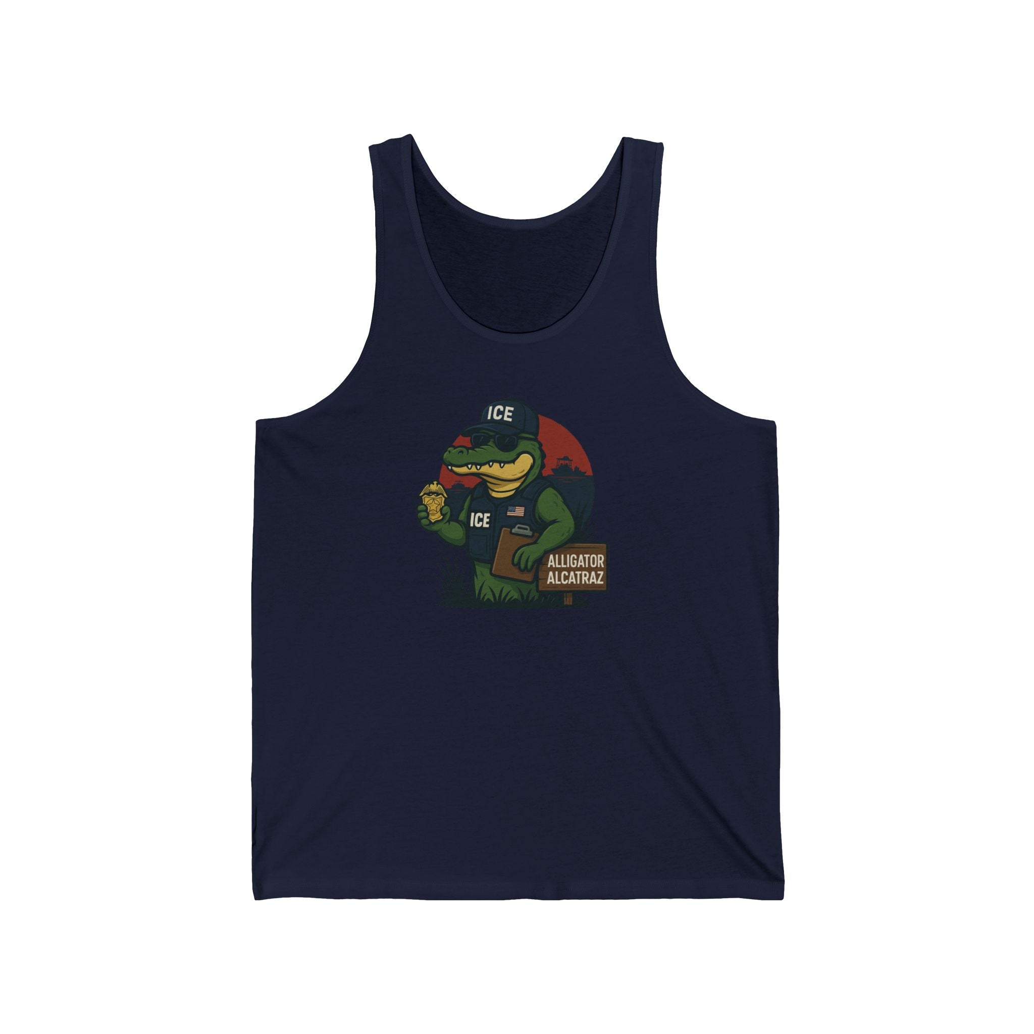 Alligator Alcatraz Tank Top