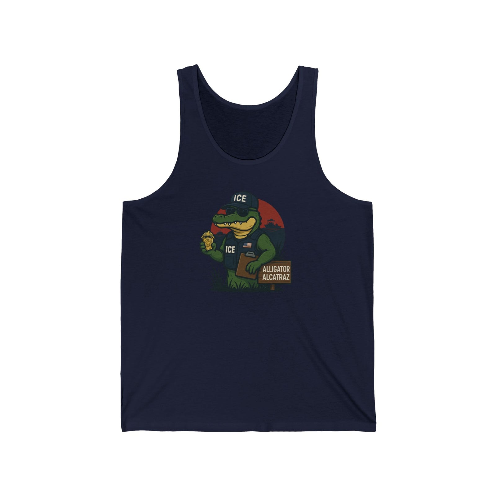 Walton & Johnson: Alligator Alcatraz Tank Top