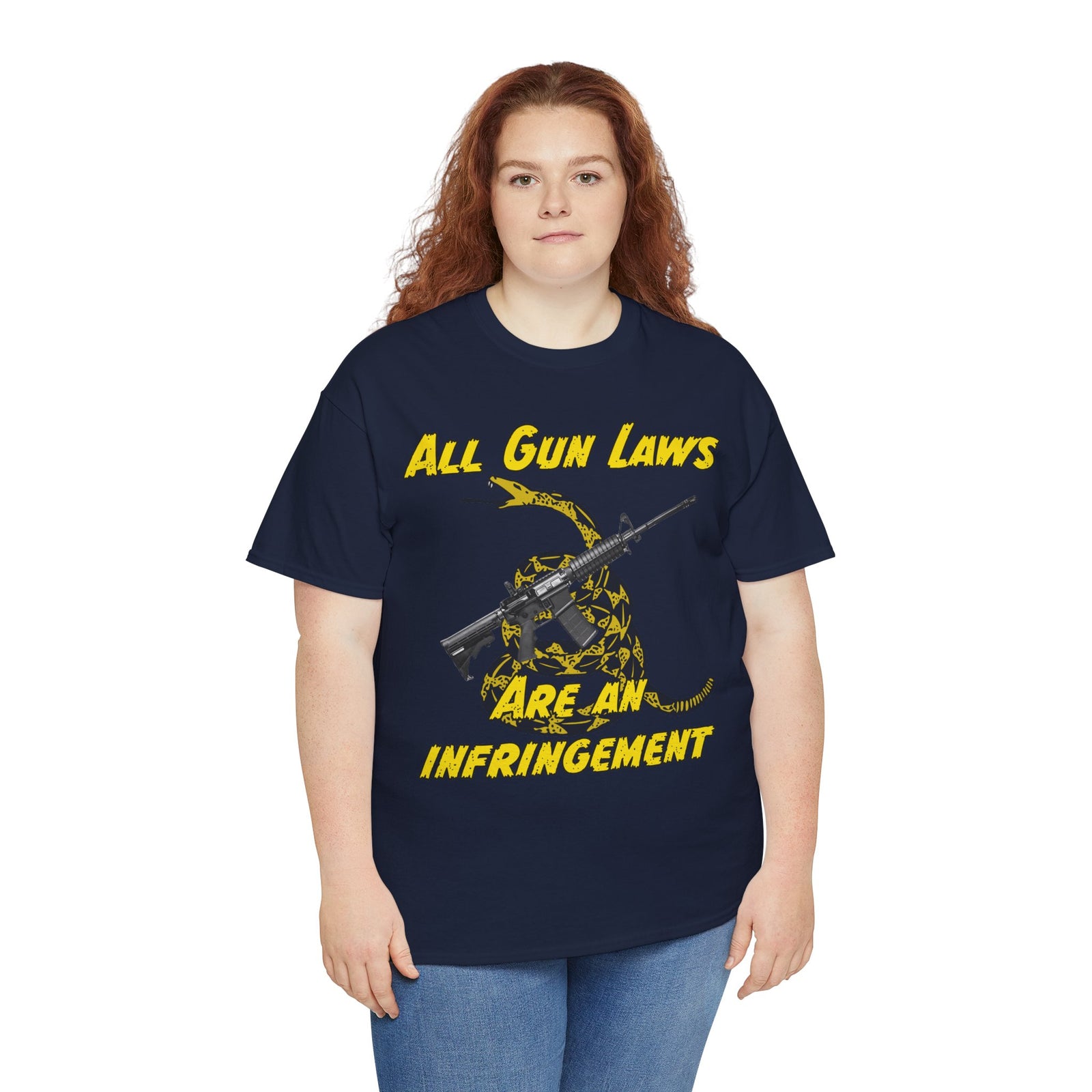 Judge Nap: All Gun Laws Are Infringements AR15 Gadsden T-Shirt
