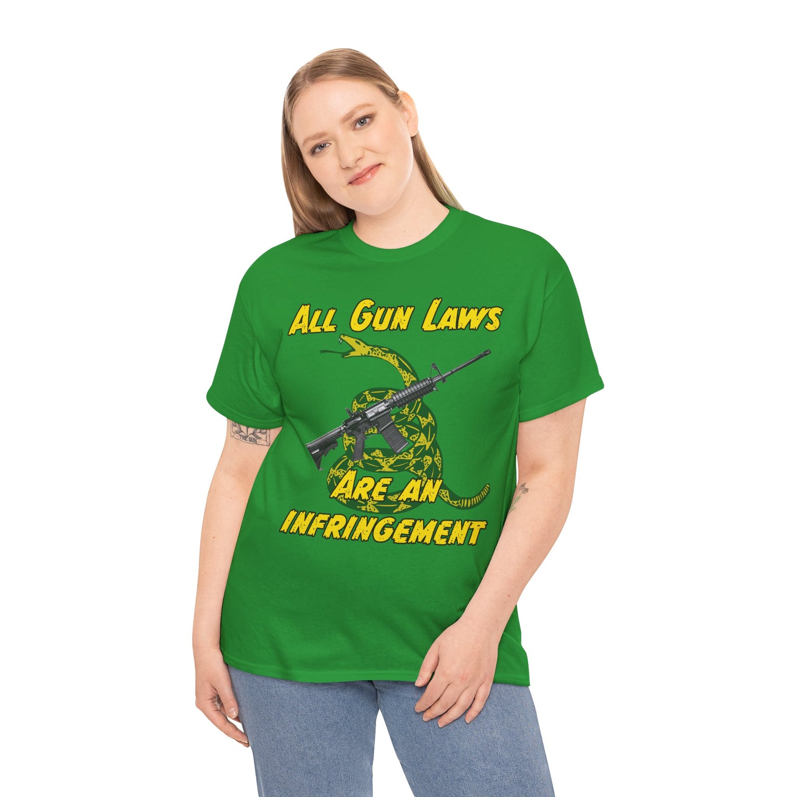 Judge Nap: All Gun Laws Are Infringements AR15 Gadsden T-Shirt