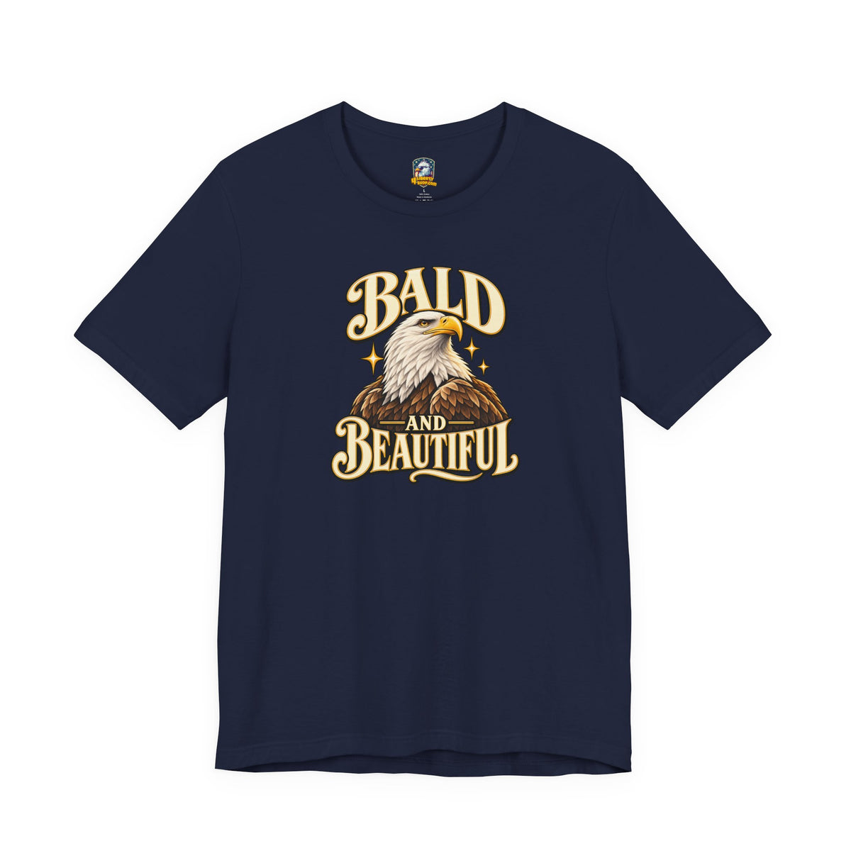 Bald and Beautiful Eagle T-Shirt - 4LibertyShop.com
