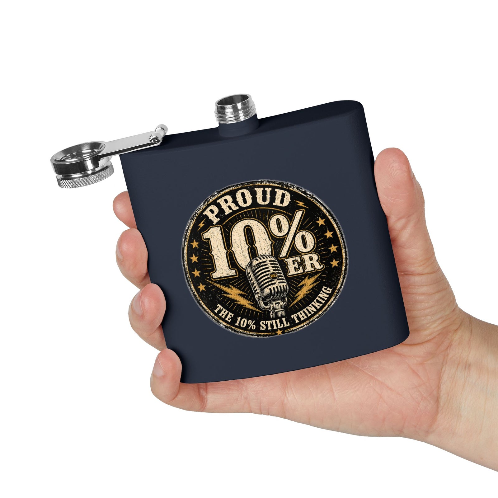Walton & Johnson: Proud 10%er Flask