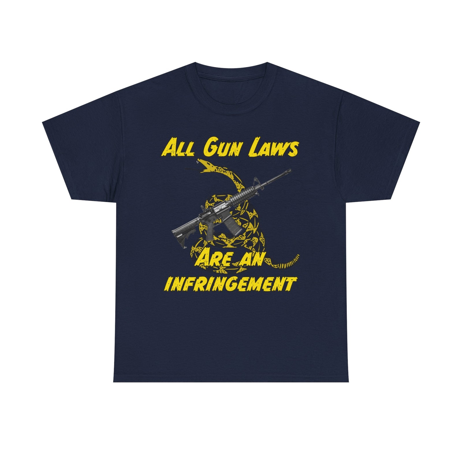 Judge Nap: All Gun Laws Are Infringements AR15 Gadsden T-Shirt