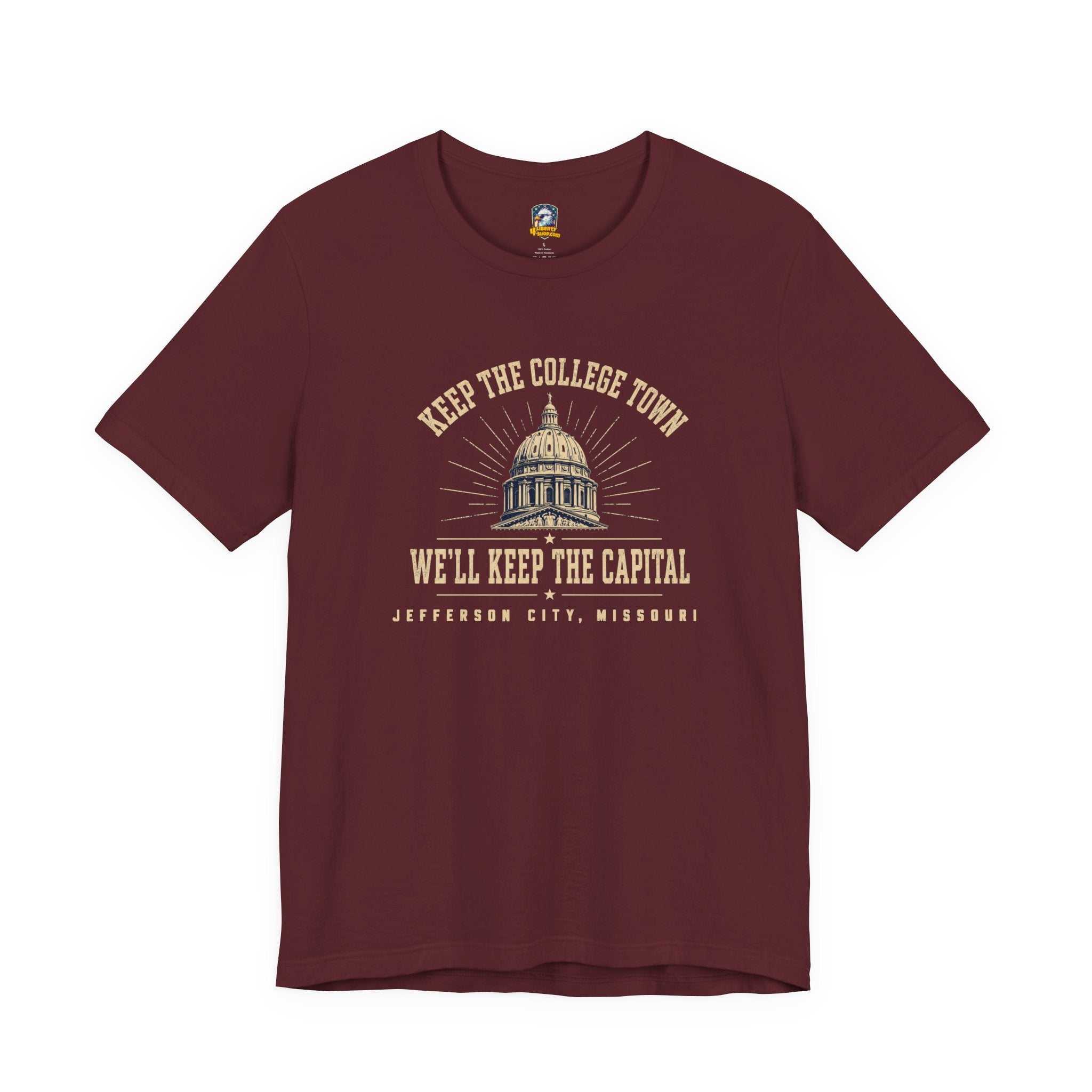 Wake Up Jeff City: Keep The College Town T-Shirt - 4LibertyShop.com