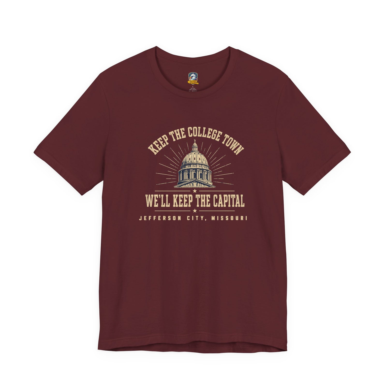 Wake Up Jeff City: Keep The College Town T-Shirt - 4LibertyShop.com