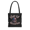 Walton & Johnson: Gulf of America Skull Tote Bag