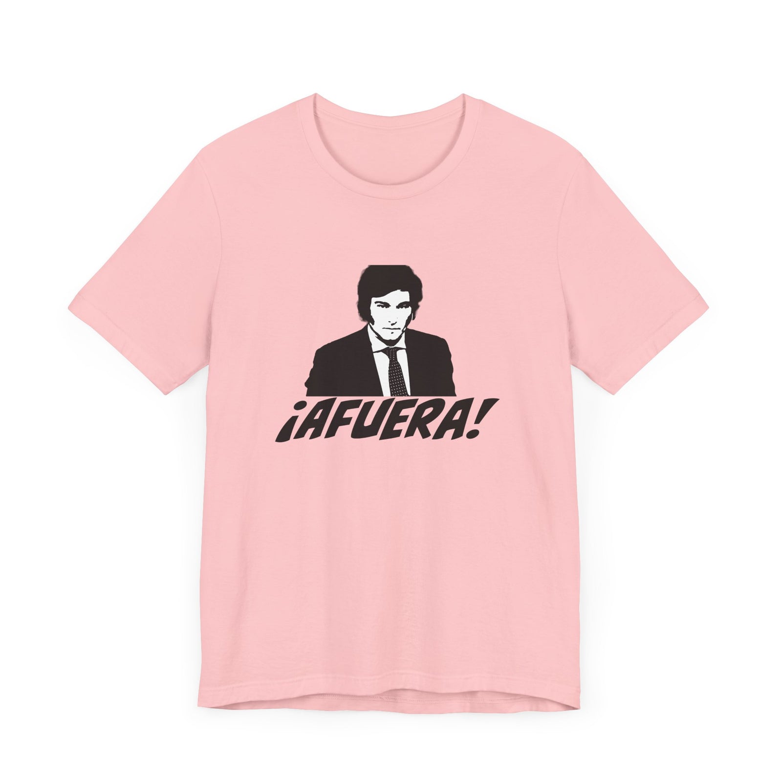 Walton & Johnson: Afuera! Javier Milei Unisex Jersey Tee