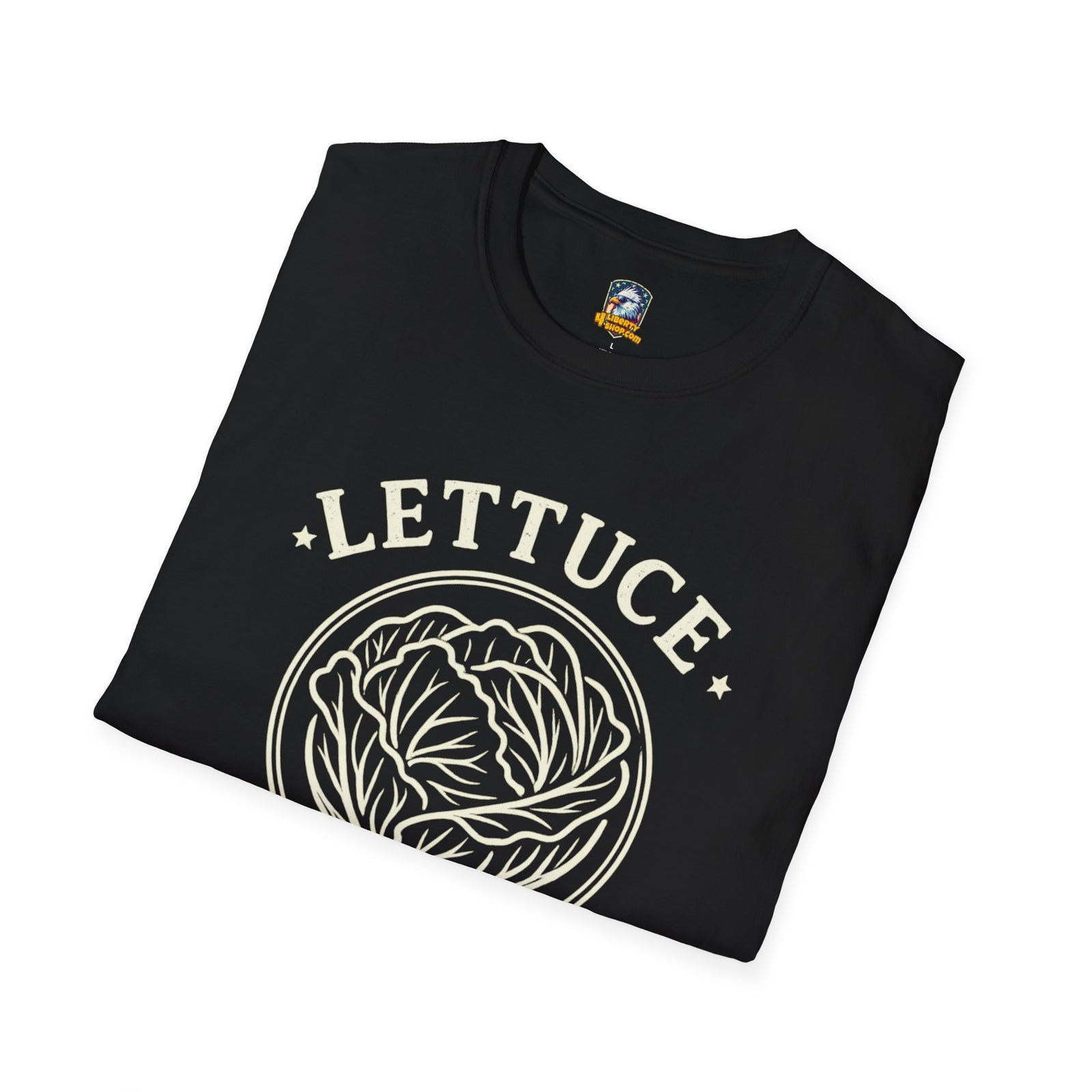 Lettuce Be Independent T-Shirt — Vintage Plant Graphic Tee