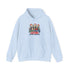 1776 Christmas Party Hoodie - Patriotic Santa Carolers Holiday Sweatshirt