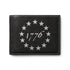 1776 Betsy Ross Stars Leather Wallet