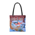 Walton & Johnson: Gulf of America Shark Tote Bag
