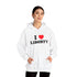 Judge Nap: I Heart Liberty Unisex Heavy Blend™ Hooded Sweatshirt