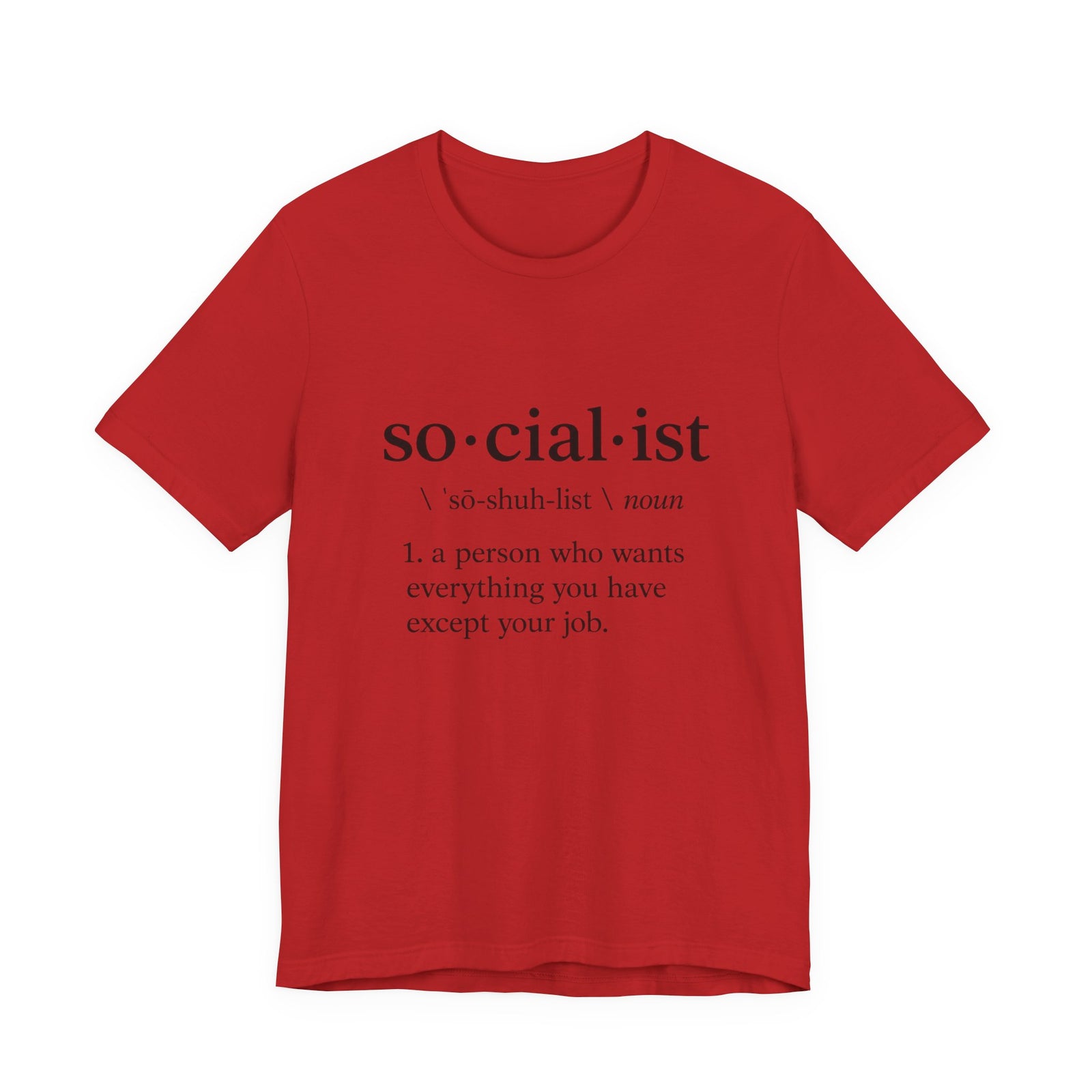 Socialist Definition Tee — 4LibertyShop.com