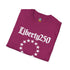 Liberty250 T-Shirt — Vintage Betsy Ross Star Circle Patriotic Tee