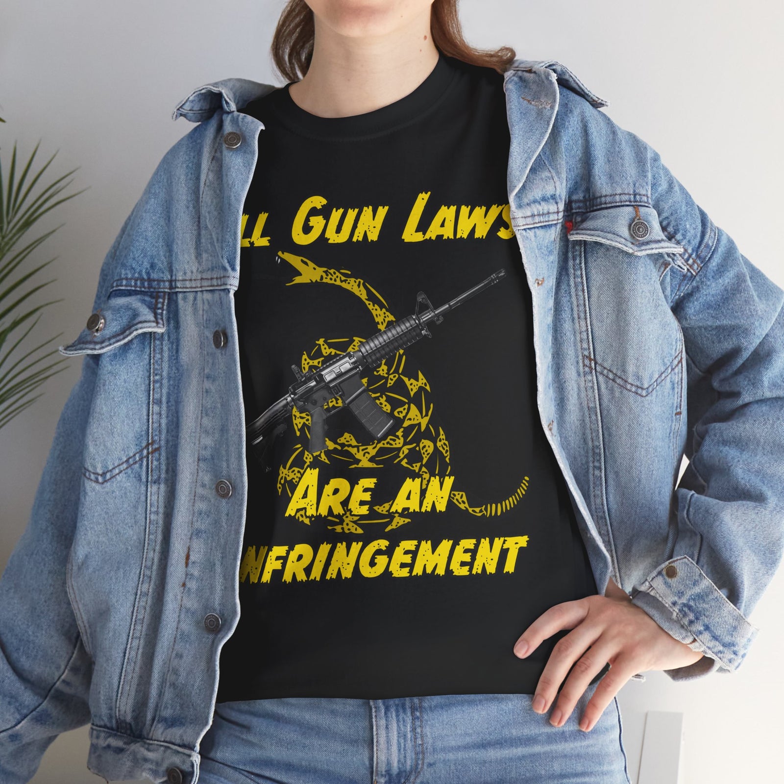 Judge Nap: All Gun Laws Are Infringements AR15 Gadsden T-Shirt