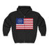Walton & Johnson: 250th Anniversary American Flag Full-Zip Hoodie