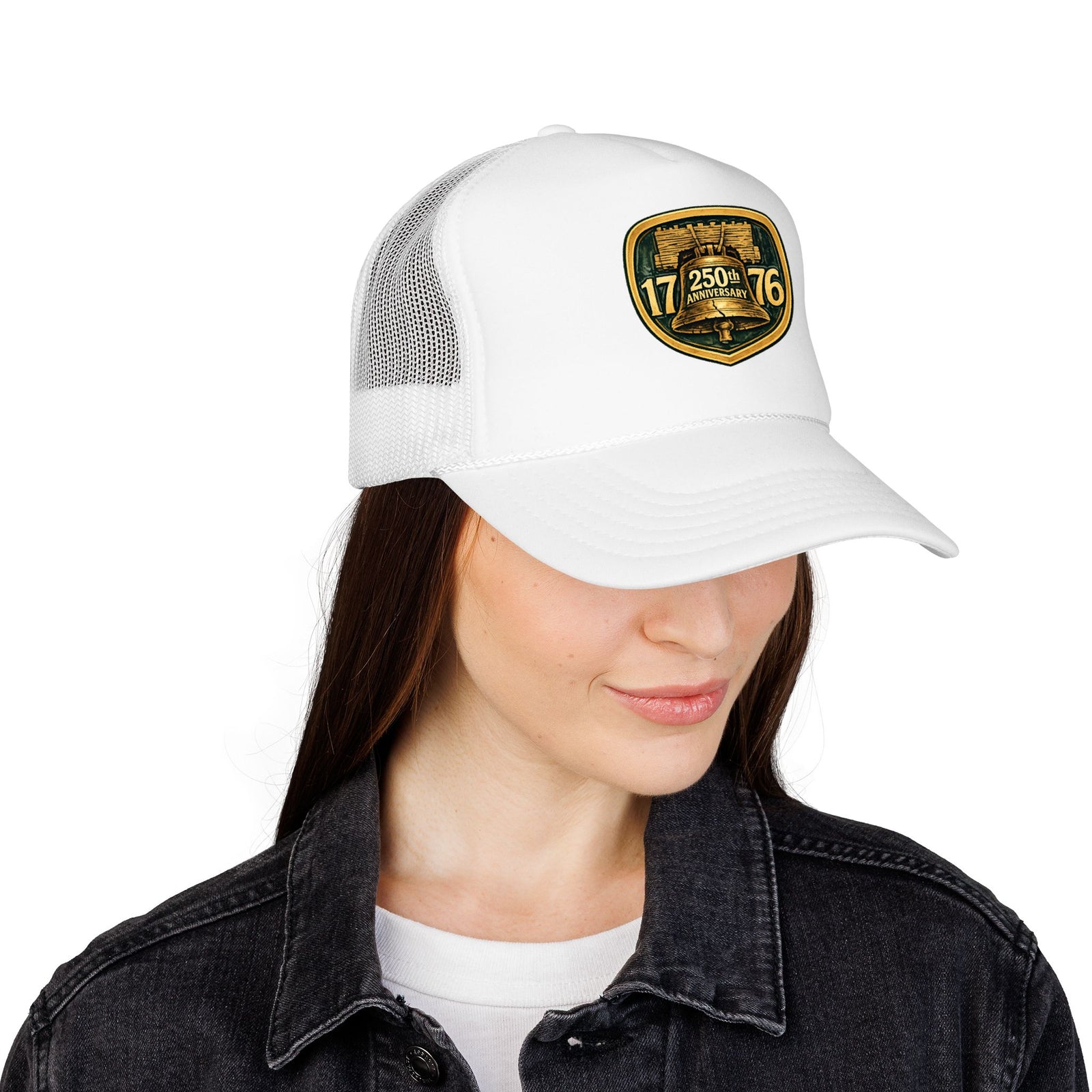 250th Anniversary Trucker Hat - Vintage 1776 USA Patch