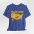 Pollen Nation T-Shirt – USA Honeycomb Map with Bee Graphic