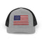 Betsy Ross Flag Snapback Trucker Cap — 250th Anniversary Vintage 13-Star American Flag Hat