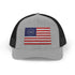 Betsy Ross Flag Snapback Trucker Cap — 250th Anniversary Vintage 13-Star American Flag Hat