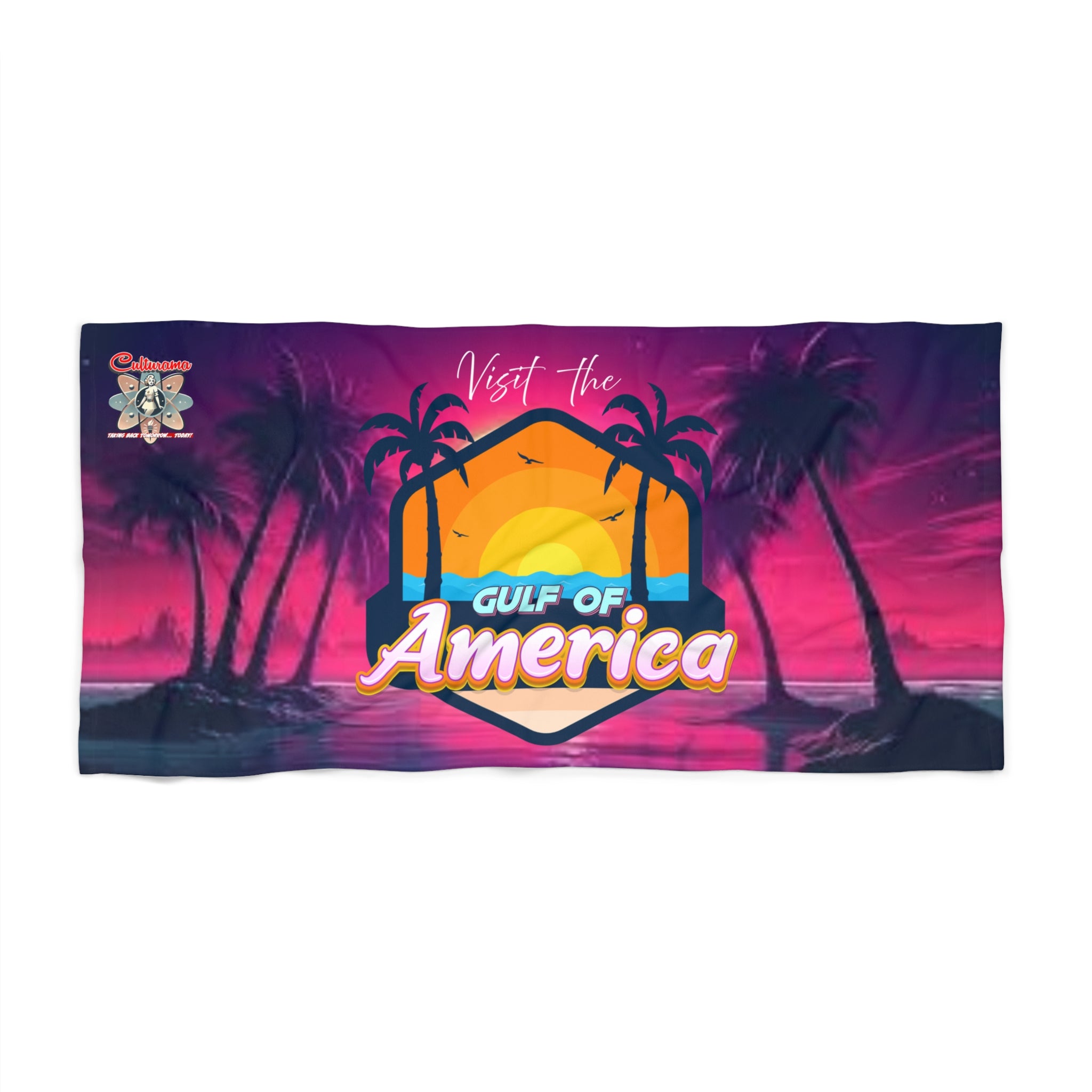 Culturama: Gulf of America Beach Towel