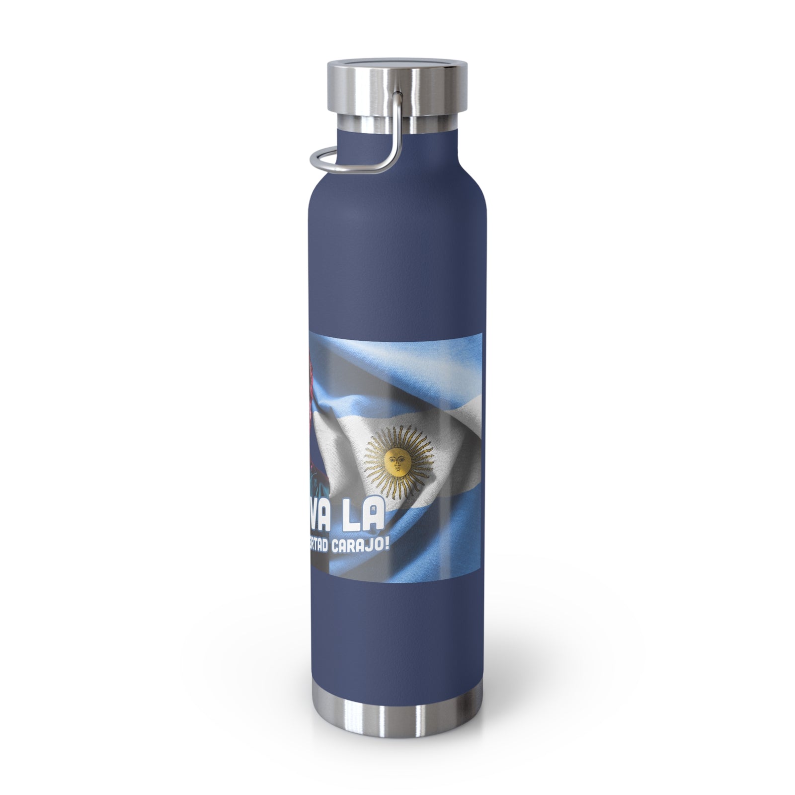 Javier Milei Copper Vacuum Insulated Bottle, 22oz