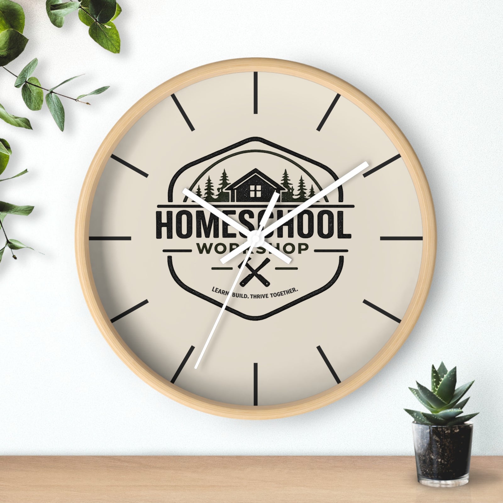 Homeschool Workshop: Workshop Wall Clock