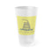 Judge Nap: Don't Tread On Me Gadsden Frosted Pint Glass, 16oz