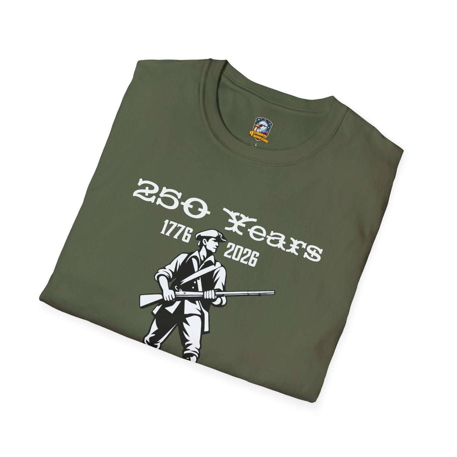 Walton & Johnson 250 Years Still Free T-Shirt — Revolutionary Patriot Tee (1776–2026)