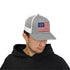Betsy Ross Flag Snapback Trucker Cap — 250th Anniversary Vintage 13-Star American Flag Hat